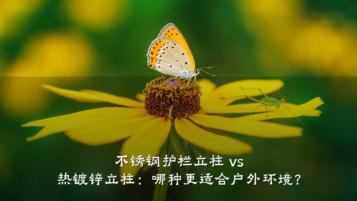 不锈钢护栏立柱 vs 热镀锌立柱：哪种更适合户外环境？
