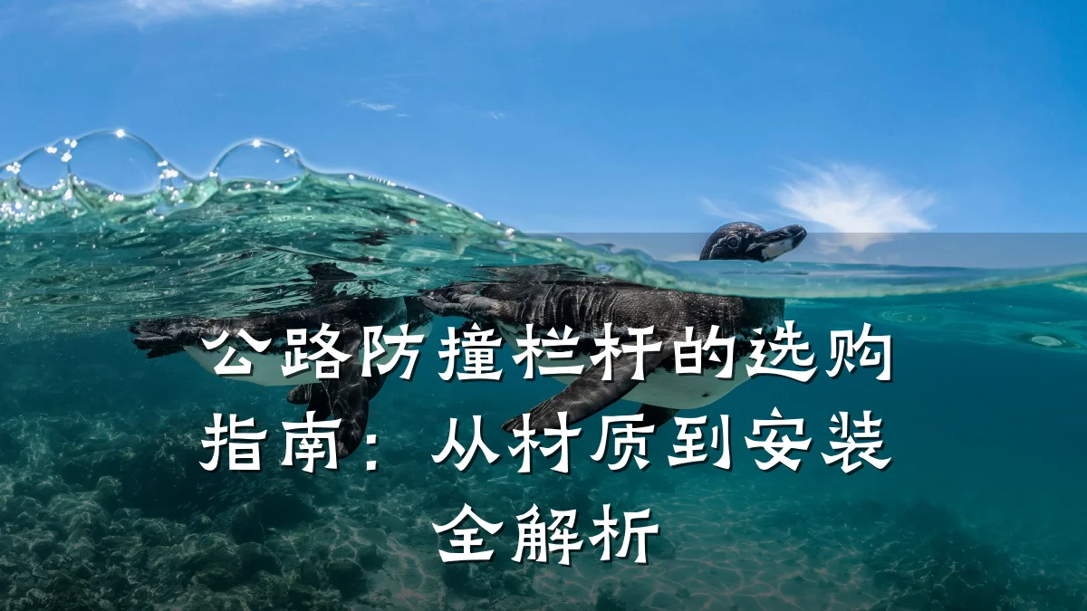 公路防撞栏杆的选购指南：从材质到安装全解析