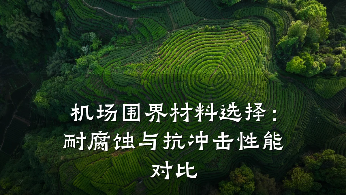 机场围界材料选择：耐腐蚀与抗冲击性能对比