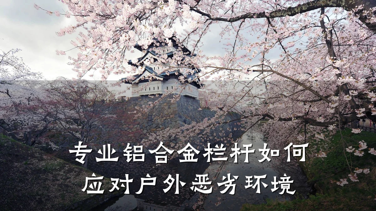 专业铝合金栏杆如何应对户外恶劣环境