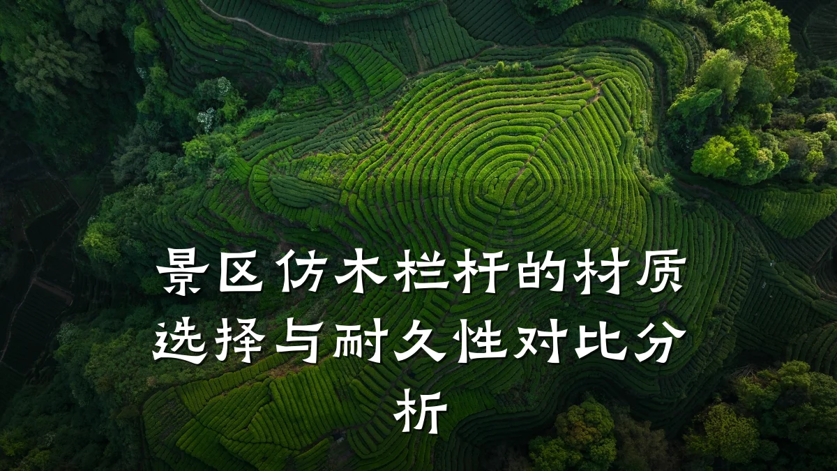 景区仿木栏杆的材质选择与耐久性对比分析