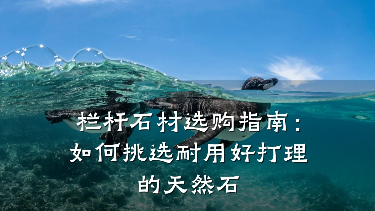 栏杆石材选购指南：如何挑选耐用好打理的天然石