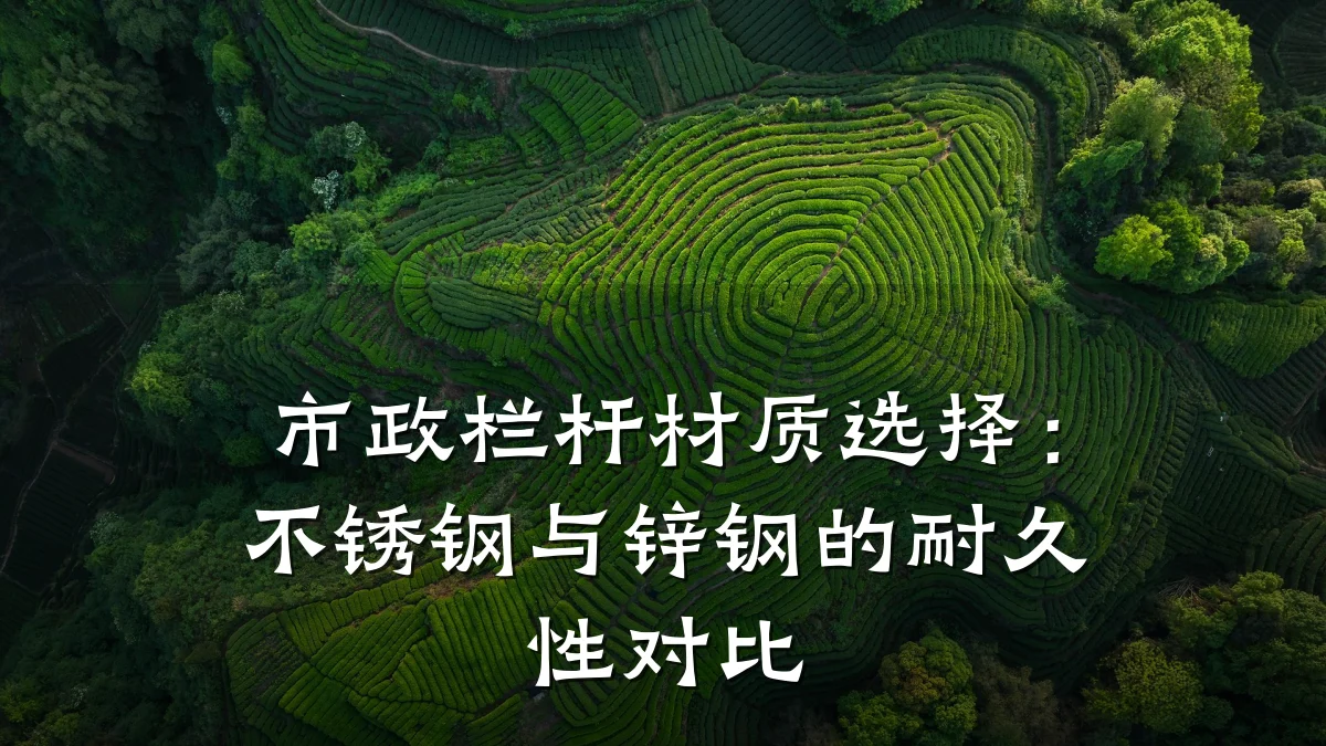 市政栏杆材质选择：不锈钢与锌钢的耐久性对比