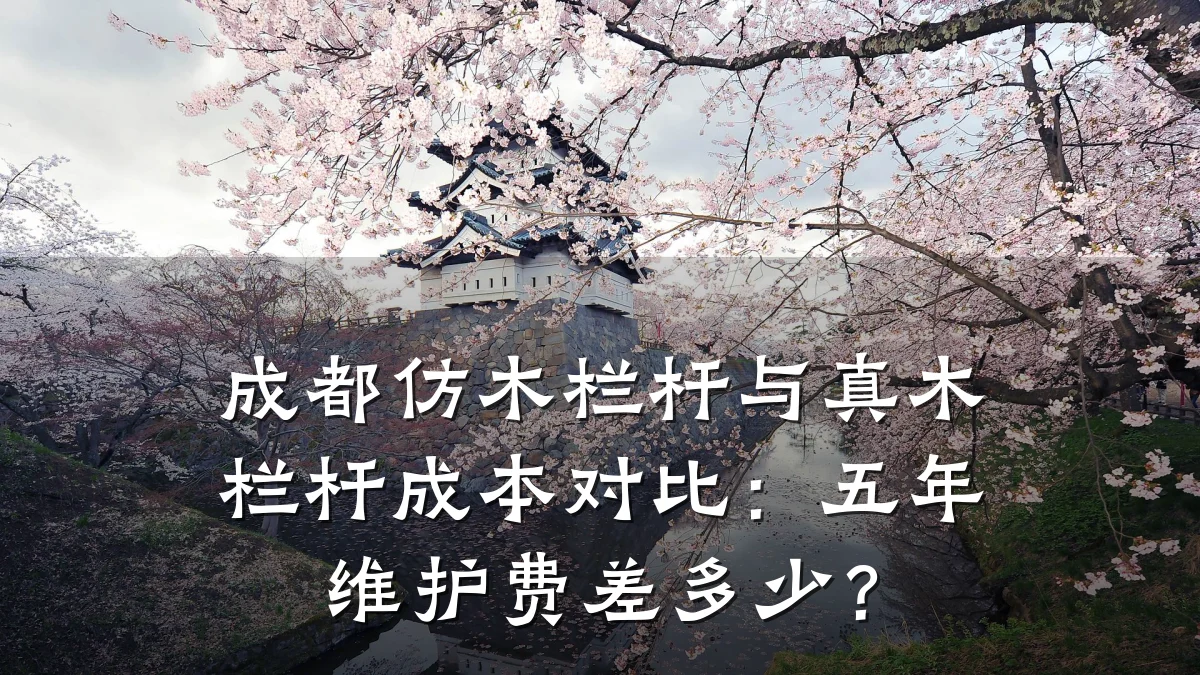 成都仿木栏杆与真木栏杆成本对比:五年维护费差多少?