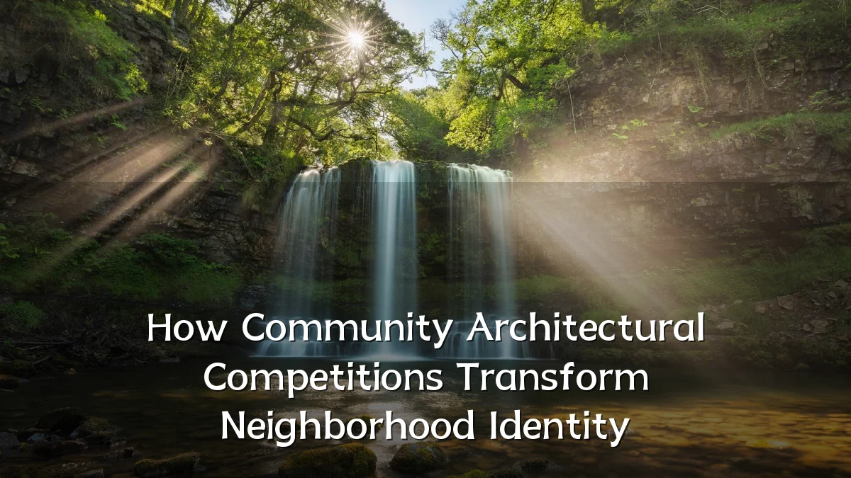 How Community Architectural Competitions Transform Neighborhood Identity