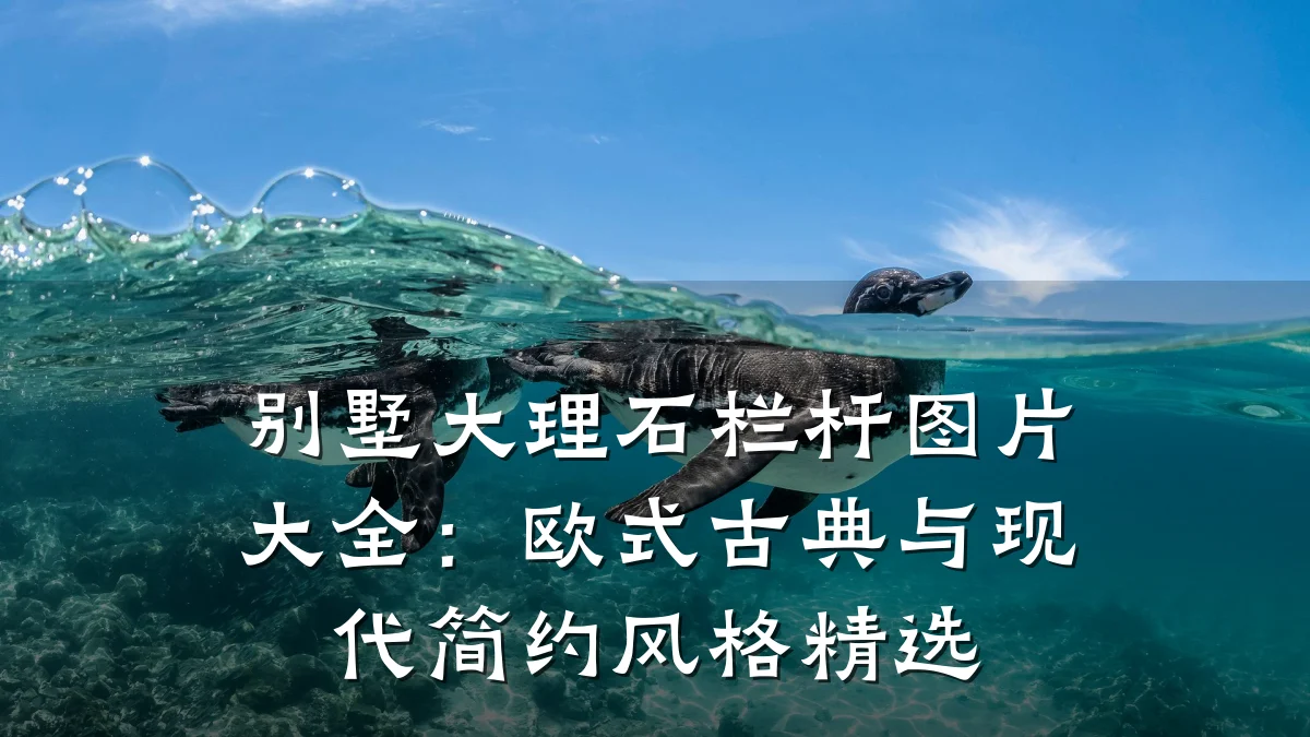 别墅大理石栏杆图片大全:欧式古典与现代简约风格精选