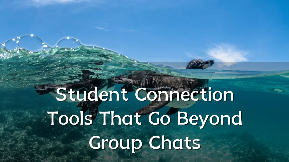 Student Connection Tools That Go Beyond Group Chats
