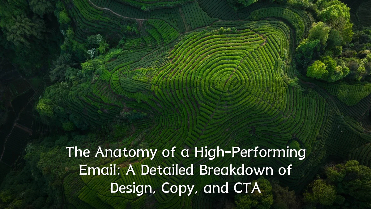 The Anatomy of a High-Performing Email: A Detailed Breakdown of Design, Copy, and CTA