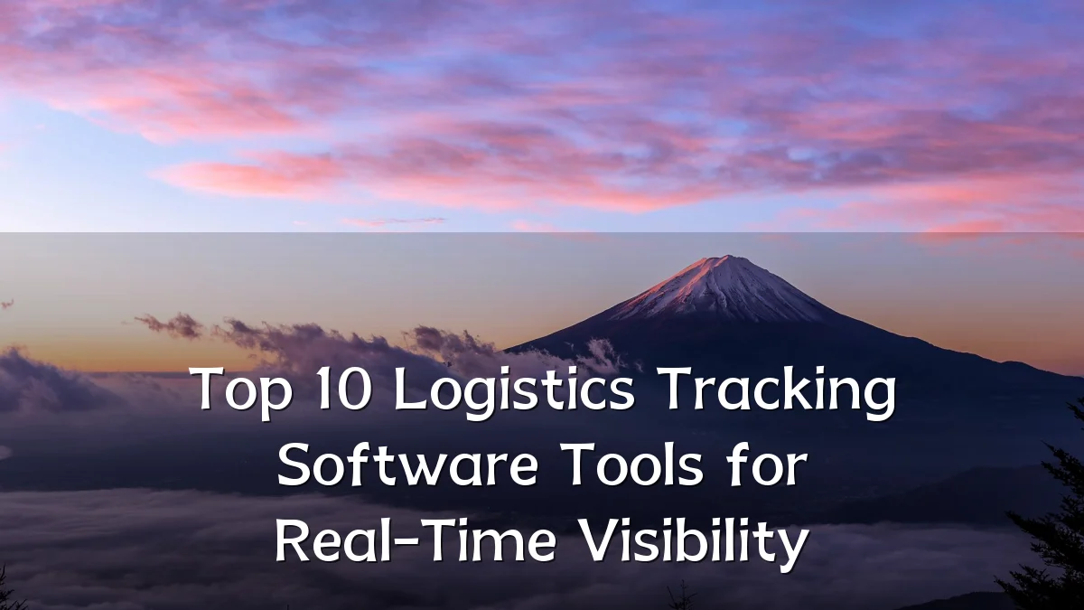 Top 10 Logistics Tracking Software Tools for Real-Time Visibility