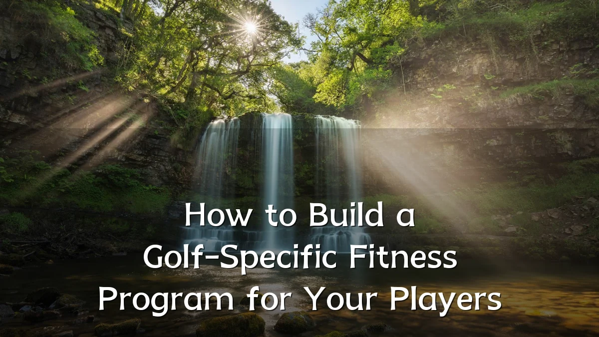 How to Build a Golf-Specific Fitness Program for Your Players