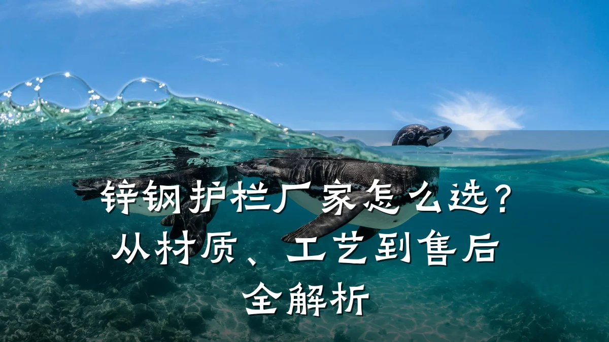 锌钢护栏厂家怎么选?从材质、工艺到售后全解析