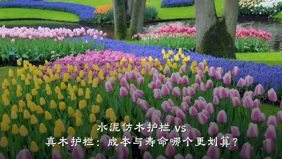 水泥仿木护栏 vs 真木护栏：成本与寿命哪个更划算？