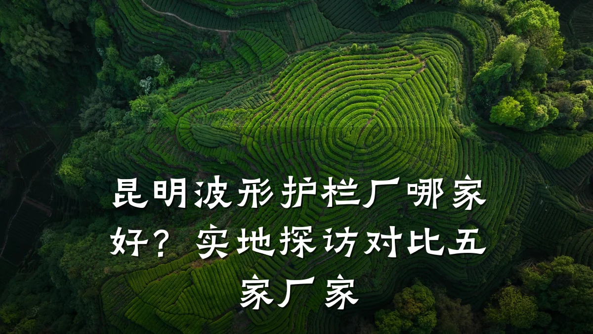 昆明波形护栏厂哪家好？实地探访对比五家厂家