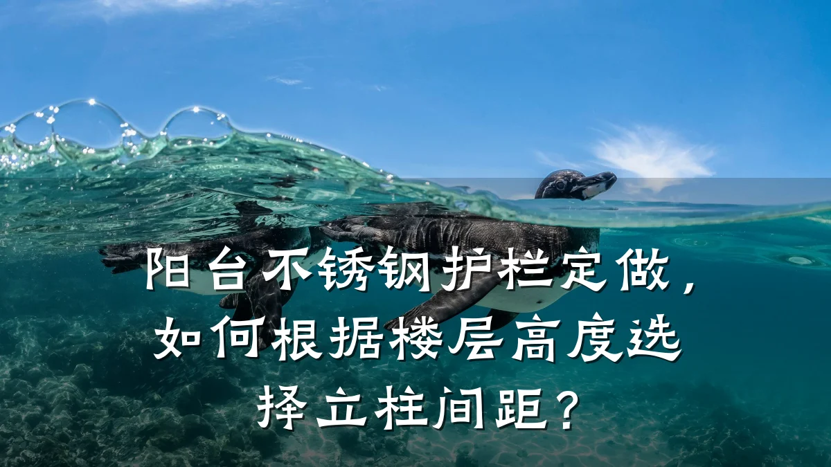 阳台不锈钢护栏定做,如何根据楼层高度选择立柱间距?